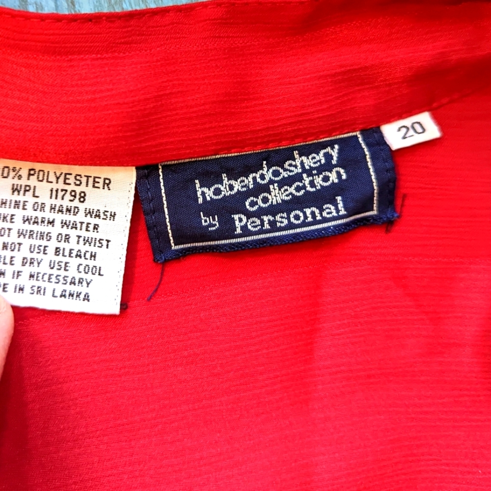 Vintage blouse Haberdashery collection by Personal